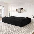 Black Modern Sleeper Sofa - Foam Filled & Assembly Free