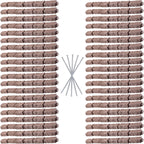Beuta Landscape Edging | Garden Edging Border | Faux Stone Bricks for Lawn edging, Flower beds, Pathways & Yard Edging– 40 Packs | Each Section Has 6 Bricks 48"L x 4"W x 2.25"H |120 Spikes|Cobblestone