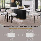 69" Large Dining Table, Rectangle Dining Table with White Faux Marble Top and Black Wave Metal Base, Modern Office Computer Dinner Table for Kitchen & Dining Room