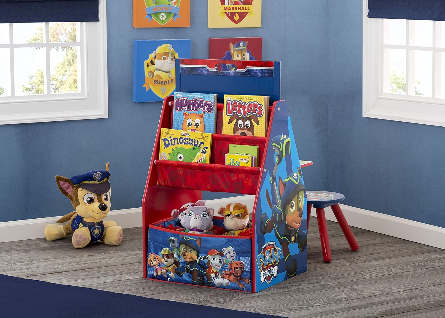Delta Children Kids Table and Chair Set with Storage (2 Chairs Included) - Ideal for Arts & Crafts & Kids Easel and Play Station – Ideal for Arts & Crafts