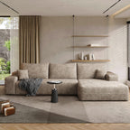 AUGOP 108" Sectional Couches for Living Room Modern Modular Sofa with L-Shape Couchs Upholstered Couch Deep Seat Sectional Couch with Chaise