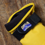 GORILLA EASY CONNECT Gardening Gloves Lightweight Tough Heavy Duty Long Sleeve Leather Pruning Gloves with Adjustable Strap