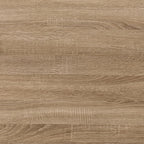 WOODTIME 81.5" W Dining Table with V-Shaped Base for 8-10 People, Modern Wooden Dinner Table for Dining Room Kitchen, Oak