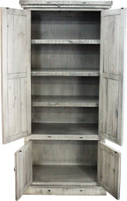 American Heartland MFG. Rustic Double Door Pantry, Rustic Dela Verria
