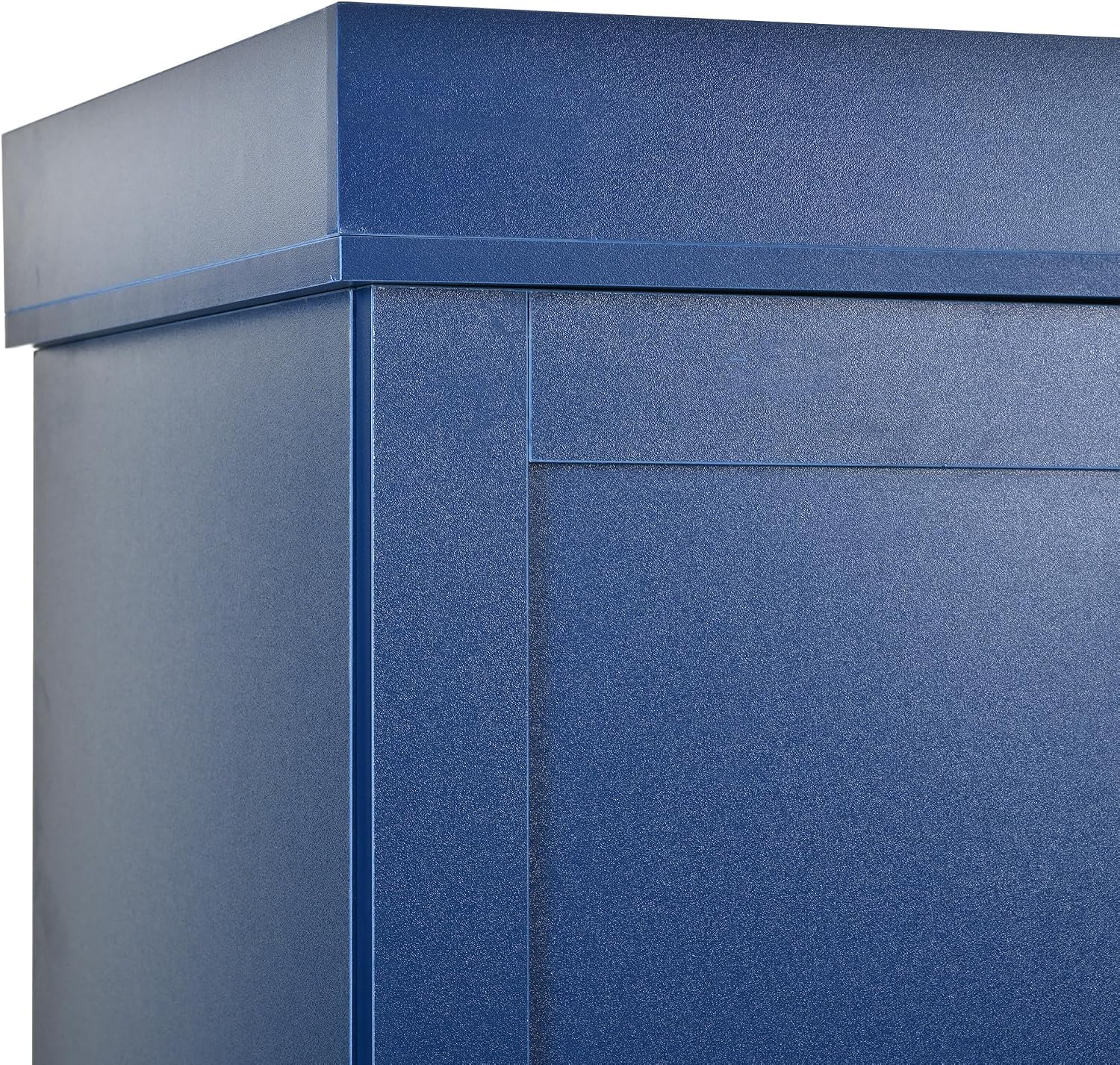 Merax 77''Tall Freestanding Kitchen Pantry,Farmhouse Tall Storage Cabinet with 2 Standard Plugs and 2 USB Ports,Wood Food Pantry with Adjustable Shelves,Door Shelves, Drawers and Wine Racks,Blue
