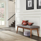 Crosley Furniture Landon Wood Dining Bench for Entryway or Mudroom, Acorn