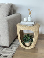 Kouboo- Naya Wicker Sidetable & Endtable for Livingromm or Bedroom, Natural