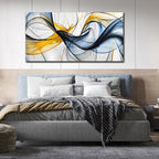 THRLVEART Abstract Wall Art Living Room - Large Canvas Prints Wall Art for Bedroom Ready to Hang Size 29" x 59"