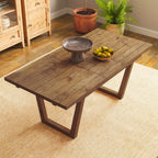 55-70.5" Extendable Dining Table Pine Expandable Dining Room Table for 4 6 8 People Large Rectangle Table Space Saving for Dining Room Living Room Home Office，Walnut