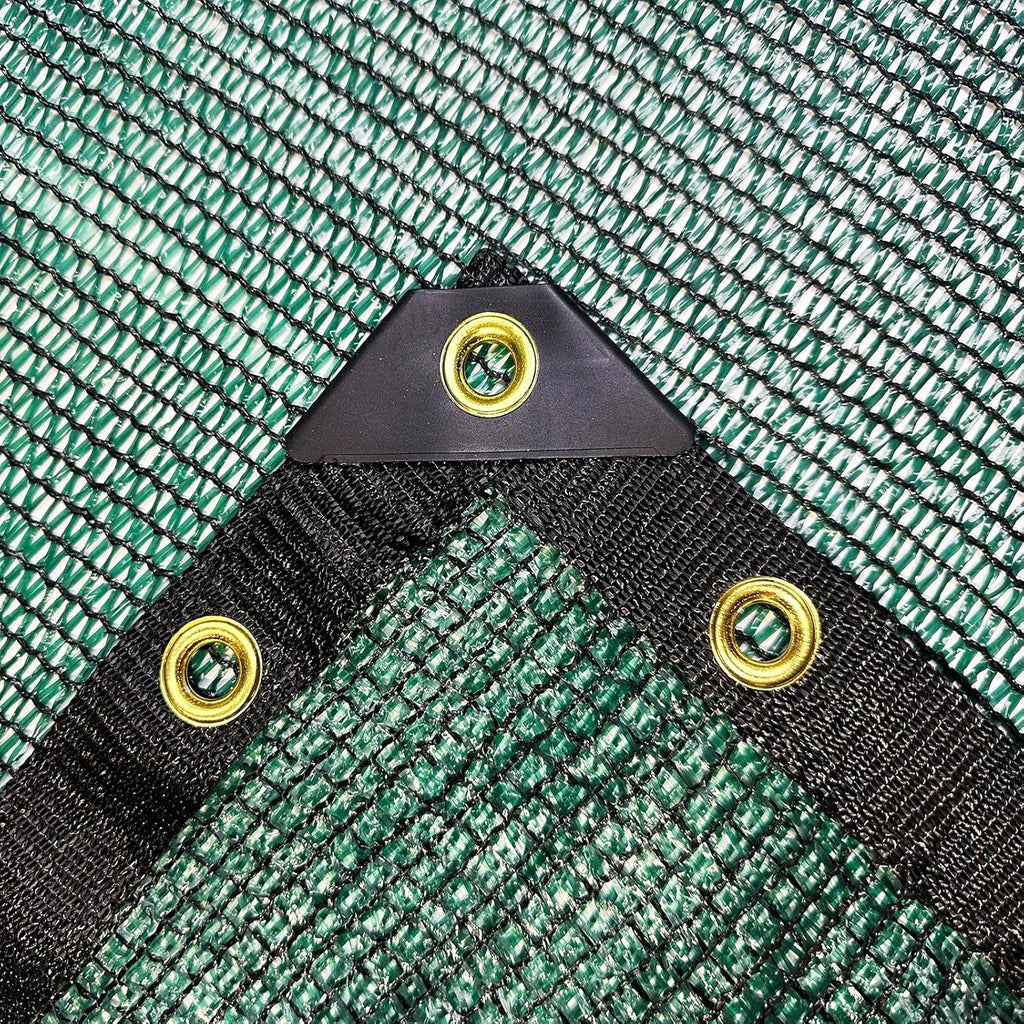 e.share 40% Shade Cloth for Garden, 12 Ft X 24 Ft Sun Shades Outdoor Patio with Grommets for Plant Covers,Porch Screen,Pergola Shade Cover,Greenhouse,Green