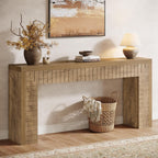 Tribesigns 70.9-Inch Extra Long Console Table for Entryway, Narrow Sofa Table Behind Couch, Suitable for Hallway, Foyer, Living Room