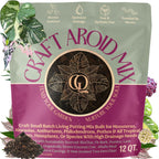 Craft Aroid Potting Mix- Elite Alocasia, Philodendron, Monstera Soil Mix, Chunky, Well Draining Potting Soil for Indoor Plants, All Tropical Plants & Houseplants, Peat Free 12QT