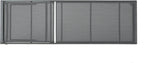 Christopher Knight Home Cape Coral Outdoor Aluminum Chaise Lounges with Mesh Seat, 2-Pcs Set, Grey / Dark Grey