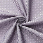 3 in 1 Extra Long Purple Shower Curtain Set-72 W x 84 H, Lavender Waffle and PEVA Liner Set with 12 Stainless Steel Hooks, Waterproof Fabric for Bathroom