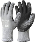 Schwer 2 Pairs 100% Waterproof Winter Work Gloves, ANSI A2 Cut Resistant Freezer Gloves for Outdoor Cold Weather Keep Hands Warm, Enhanced Warmth & Durability, for Shoveling Snow, Ice Fishing, L