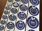 Custom Stickers Label Rolls, Build Your Own Stickers/Labels Any Design Premium Gloss BOPP Sticker, Personalized for Business Logo, Printed Sticker Labels 50+