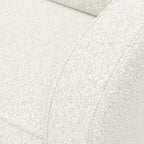 Storkcraft Santa Monica Power Recliner Swivel Glider (Ivory Boucle) – Effortless Electronic Power Recline, USB-A & USB-C Charger
