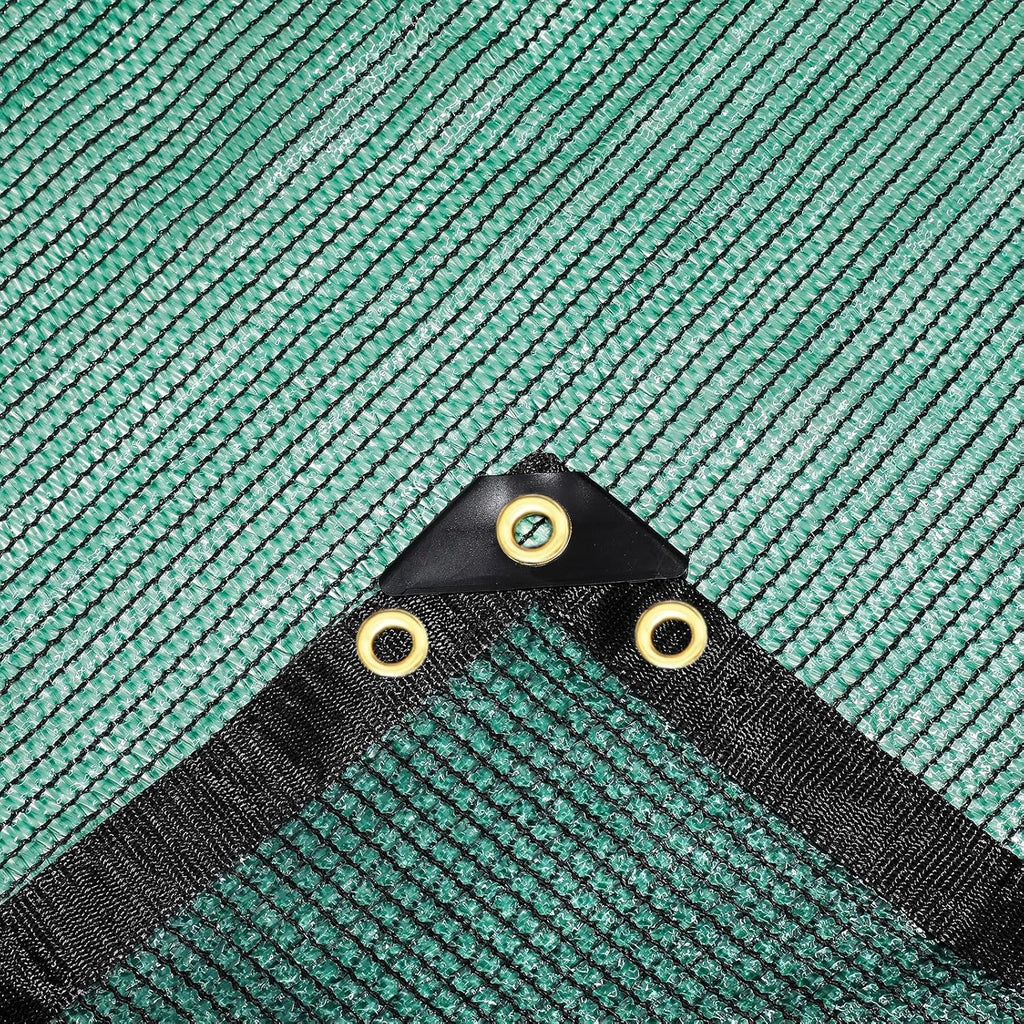 E.share 70% Shade Cloth for Garden, 20 Ft X 24 Ft Sun Shades Outdoor Patio with Grommets for Plant Covers,Porch Screen,Pergola Shade Cover,Greenhouse,Green