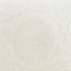 Amazon Basics Small Ottoman Foot Rest, Mid-Century Modern X Square Polyester Foot Stool, Linen, Ivory White, 18" D x 19.8" W x 18.3" H