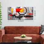 Abstract Paintings Canvas Wall Art - Art Pictures for Wall in Living Room - Modern Wall Art Bedroom Aesthetic Size 20" x 40"