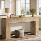 Tribesigns 70.9-Inch Extra Long Console Table for Entryway, Narrow Sofa Table Behind Couch, Suitable for Hallway, Foyer, Living Room
