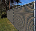 Ifenceview 6'x3' to 6'x50' Brown Shade Cloth/Fence Privacy Screen Fabric Mesh Net for Construction Site, Yard, Driveway, Garden, Railing, Canopy, Awning 160 GSM UV Protection (6' x 4')