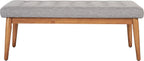 Crosley Furniture Landon Wood Dining Bench for Entryway or Mudroom, Acorn