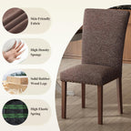 COLAMY Upholstered Dining Chairs Set of 6