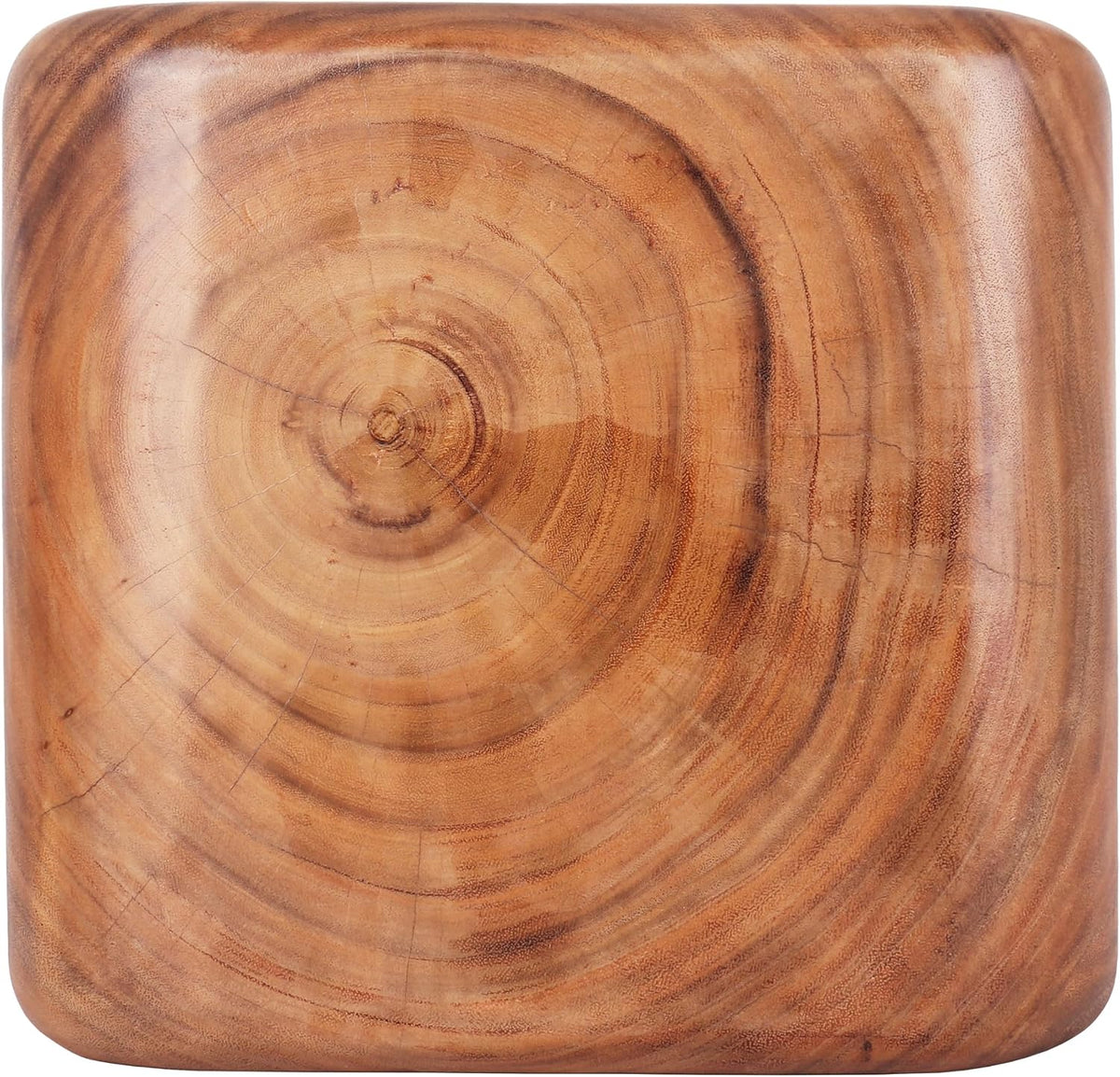 Rutledge & King Wooden End Table - Unique Wooden Side Table - Mid Century Side Table - Saur Wood Decor - Small Accent Table - Mid Century Modern