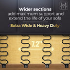Golden Home Essentials Heavy Duty Couch Support for Sagging Cushions – 35in x 72in Extra Wide Sofa Cushion Board - Anti-Slip Sofa Cushion Support Board | Breathable Material