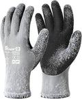 Schwer 2 Pairs 100% Waterproof Winter Work Gloves, ANSI A2 Cut Resistant Freezer Gloves for Outdoor Cold Weather Keep Hands Warm, Enhanced Warmth & Durability, for Shoveling Snow, Ice Fishing, M