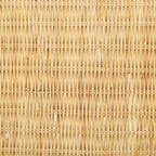 SAFAVIEH Home Collection - Zendy Light Natural Rattan Accent Table, Coastal Waterfall Silhouette, Fully Assembled (ACC6508A)