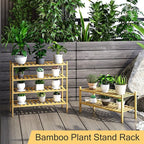 2-Tier Bamboo Shoe Rack for Entryway, Stackable | Heavy Duty | Multi-Function, Free Standing Shoe Racks for Bedroom Hallway Closet