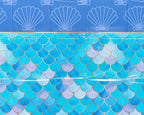 American Greetings Mermaid Party Supplies, Plastic Table Covers (3-Count)