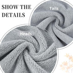 New Microfiber Bath Towel Set, 3 Piece, Oversize, Quick Dry, Lint Free, Includes Body, Hand and Face Towels
