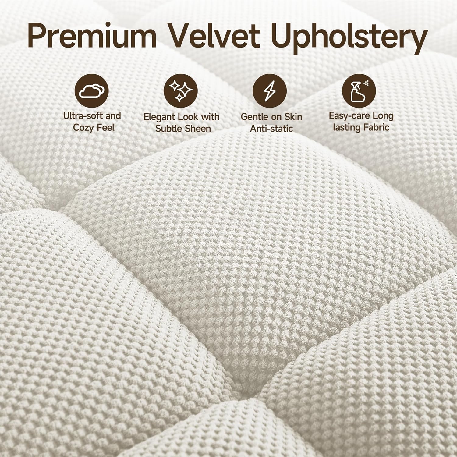 Oversized Recliner Chair with Swivel Tray Table, Modern Tufted Linen Fabric Single Sofa with Cup Holders & USB Port, 660 LBS Heavy Duty Reclining Chair for Living Room & Bedroom (White, 41.7'')
