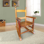 Rocking Oak Chair Indoor or Outdoor Suitable for