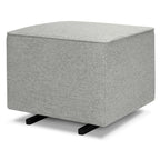Davinci Universal Gliding Ottoman in Frost Grey, GREENGUARD Gold & CertiPUR-US Certified