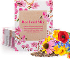 Bentley Seed Flower Mix - Pollinator Seed Mix with 5 Wildflower Seed Packets - Non-GMO Pollinator Seeds - Eco-Friendly Flower Seeds Packets for Party, Celebration, and Gifts - Pollinator Mix
