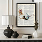 Poster Master Dictionary Art Poster - Acrobat Print - Circus Art - Entertainment Art - Gift for Men, Women & Performer - Chic Decor for Living Room, Bedroom, Dorm or Office, 18x24 Unframed Wall Art