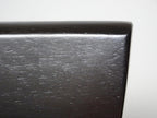 Dining Kitchen Solid Wooden Stained Bench Padded Seat Espresso Black Finish