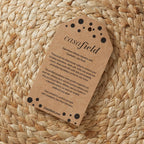 Casafield Hand-Braided Jute Pouf Ottoman Footrest, 19" W x 19" D x 10-1/2" H - Round, Natural Woven Boho Floor Cushion, Home Decor for Living Room