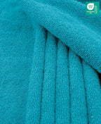American Soft Linen Oversized Bath Sheet 40x80 Extra Large for Bathroom, 600 GSM 100% Cotton Turkish Jumbo Bathsheet Towels for Adults, Aqua Blue Bath Sheet