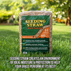 Seeding Straw with Tackifier, 2.5 cu ft (Covers up to 500 Square Feet)