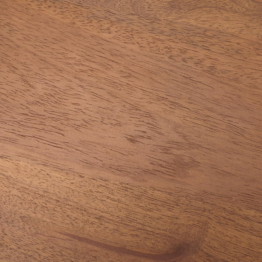 Mercana Hisako Mid Brown Open Round Accent Table
