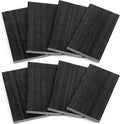 Anwenk 8Pack Patio Rocking Chair Spring Plate Replacement Part Fiberglass Spring Plates Swivel Rocker Chair Lawn Furniture Repair Replacement for Universal Outdoor Patio Furniture, 2.5" x 5"x0.25”