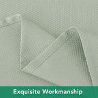 Biscaynebay Tablecloth for Rectangle Tables-90x132 Inch Sage Outdoor Picnic Table Cover-Rectangular Folding Reusable Table Cloths Water Resistant for Kitchen Camping Dining Room Patio Banquet Party