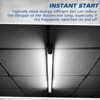 OHLECTRIC Replacement for Keystone KTEB-240-1-TP-PIC 2 Lamp T12 Electronic Fluorescent Ballast | 120V Input with Instant Start Operation | 0.85 Ballast Factor, UL-Approved