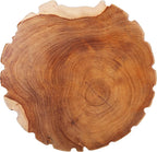 Rutledge & King Savannah Wood End Table - Small Round Side Table - Nightstand/Small Accent Table - Round End Tables Living Room