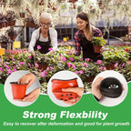 TDHDIKE Plastic Planter Nursery Pots 4" Small (50pcs) Seedlings Flower Pots Container Seed Starting Pots for Plants Come with 50pcs Labels